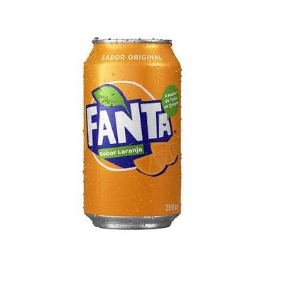 Refrigerante Sabor Laranja Fanta 350Ml
